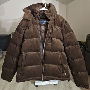 Polo Ralph Lauren El Cap Corduroy Puffer Jacket (NEVER WORN WITH TAGS) Size XL